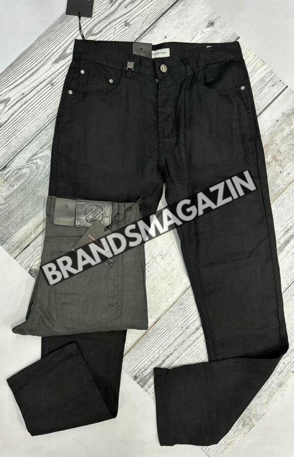 Льняные брюки Zegna BM70596877