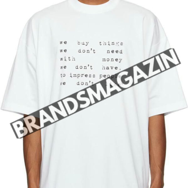 Футболка Vetements BM47535390377