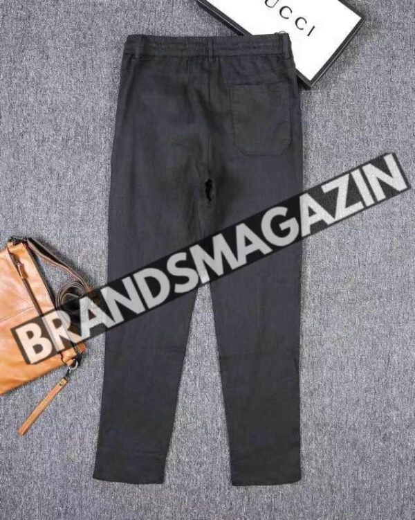 Льняные брюки Hermes BM70296477 8