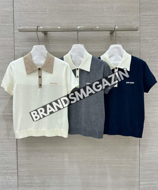 Поло MIU MIU BM47612385777 Поло MIU MIU BM47612385777