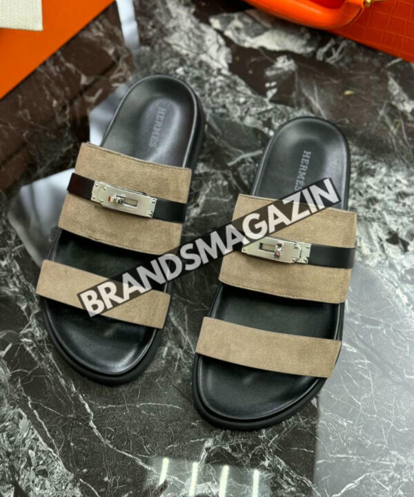 Шлепанцы Hermes BM47422176977 Шлепанцы Hermes BM47422176977