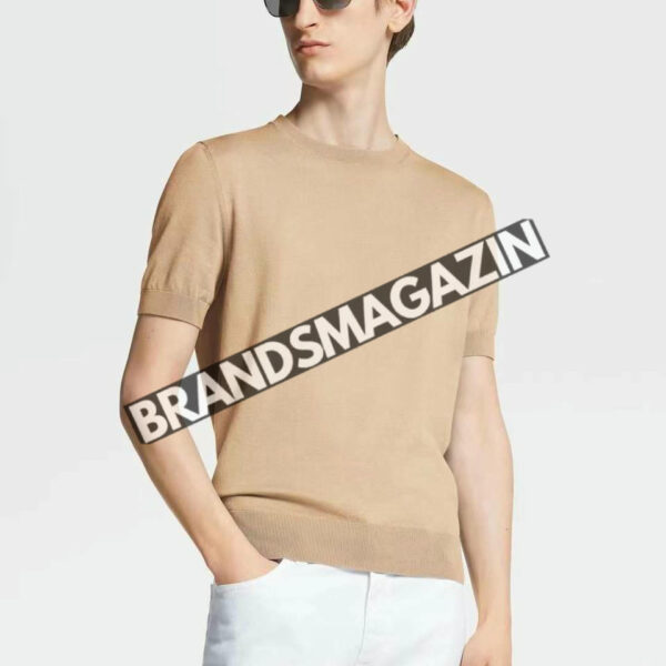 Трикотажная футболка Zegna BM46652974277
