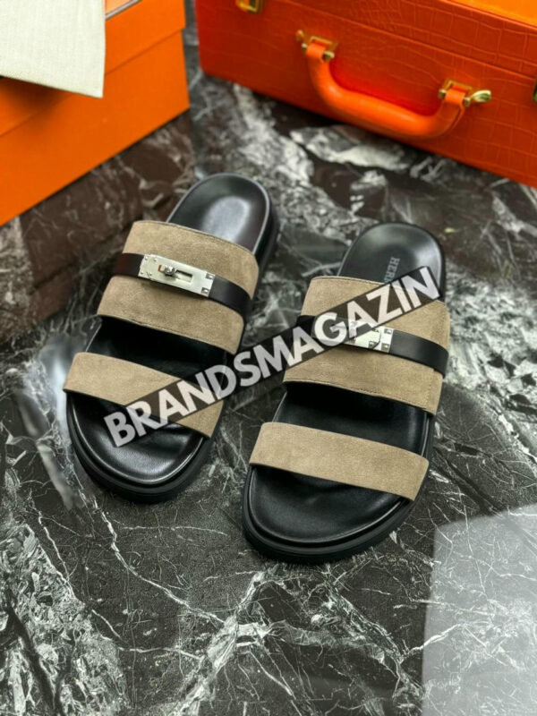Шлепанцы Hermes BM47422176977 3