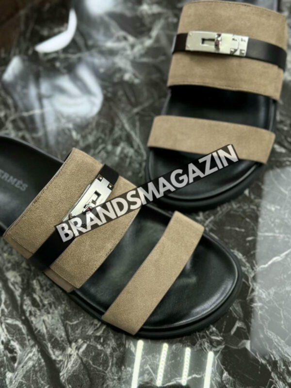 Шлепанцы Hermes BM47422176977 4