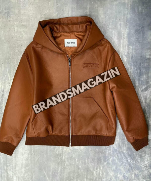 Кожаная куртка MIU MIU BM45805258877 Кожаная куртка MIU MIU BM45805258877