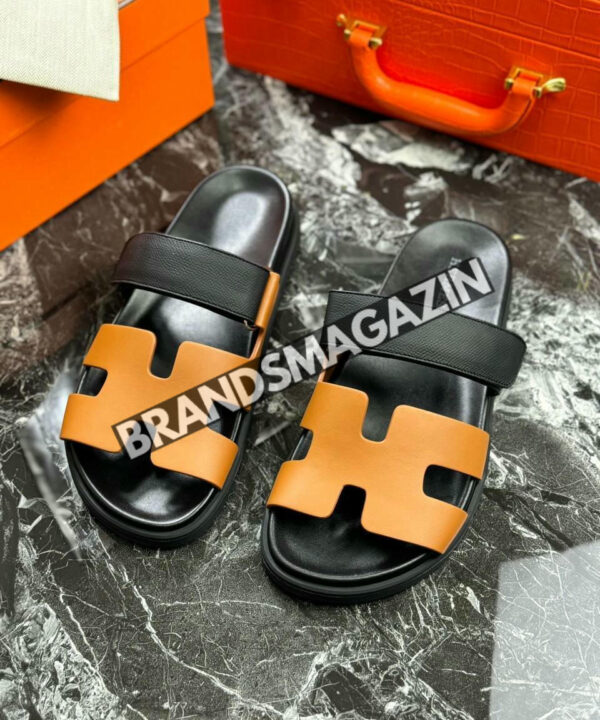 Шлепанцы Hermes BM47421427777 Шлепанцы Hermes BM47421427777