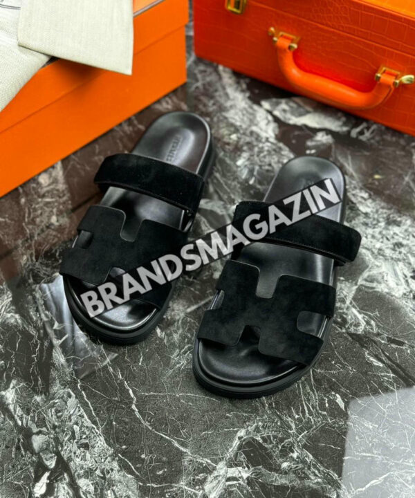 Шлепанцы Hermes BM47420375077 Шлепанцы Hermes BM47420375077