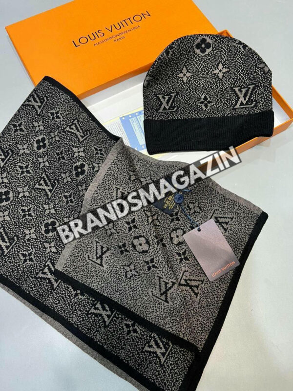 Комплект шапка и шарф Louis Vuitton BM46496295177