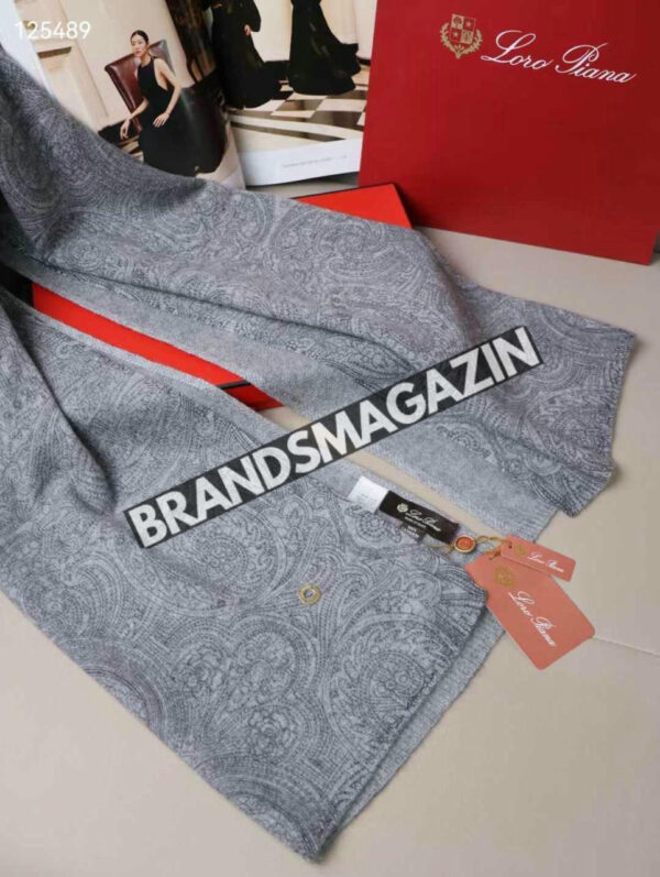 Шарф Loro Piana BM46594560777 4