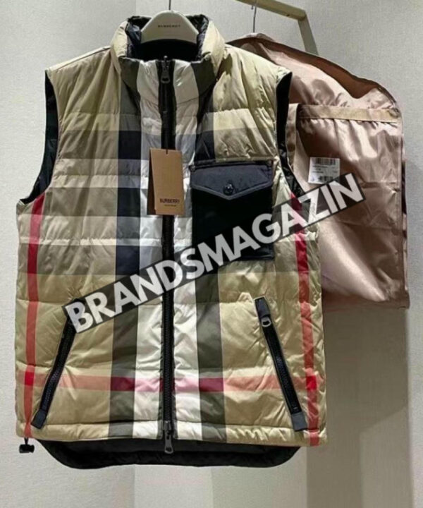 Двусторонний жилет Burberry BM46542771977 Двусторонний жилет Burberry BM46542771977
