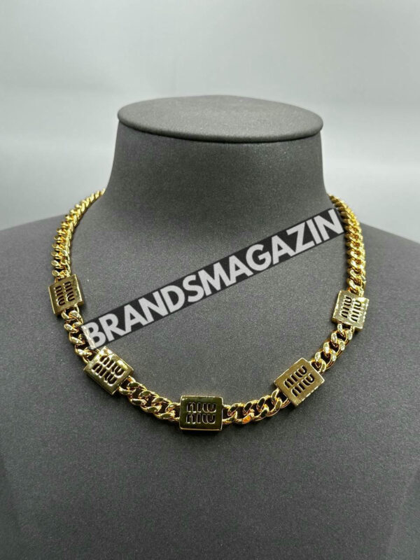 Чокер MIU MIU BM71788877 4