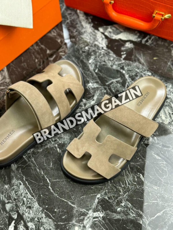 Шлепанцы Hermes BM47421368077 3