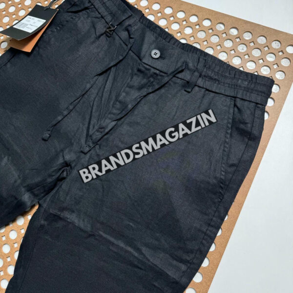 Льняные брюки Zegna BM71342777 4