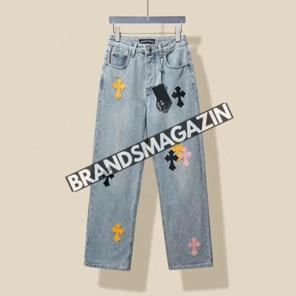 Джинсы Chrome Hearts BM46383649077