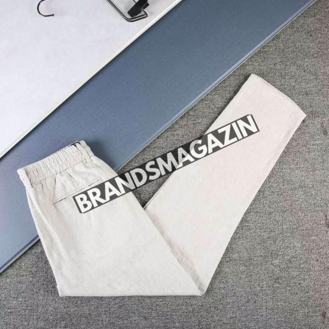 Льняные брюки Zegna BM71585177 Льняные брюки Zegna BM71585177