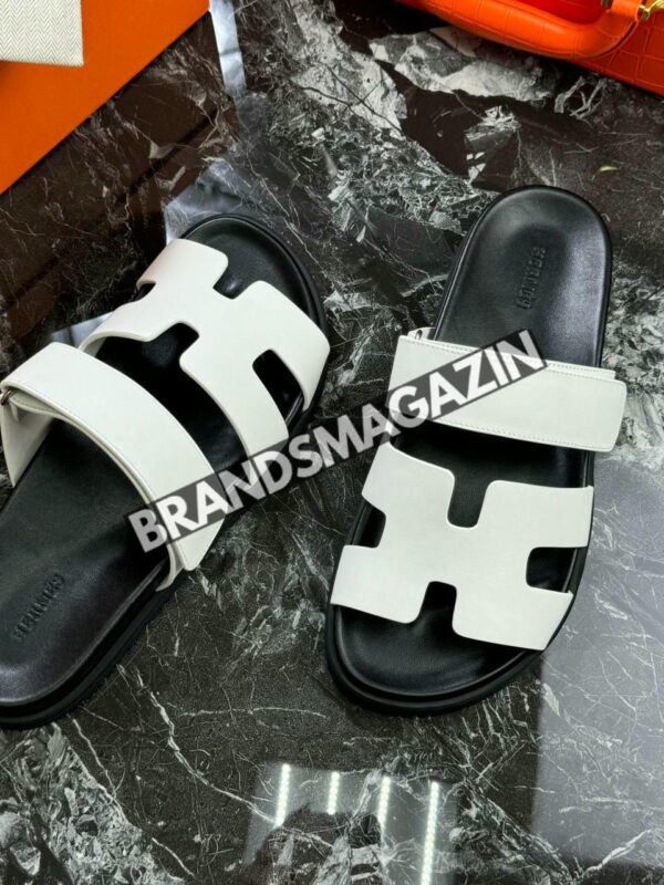 Шлепанцы Hermes BM47421479077 3