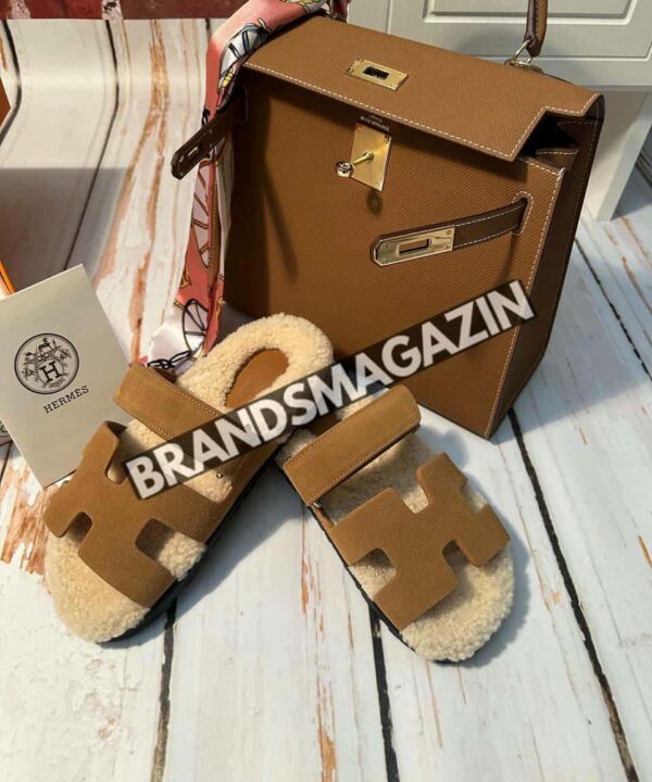 Шлепанцы Hermes BM46902309677 Шлепанцы Hermes BM46902309677