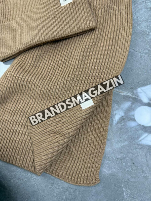 Комплект шапка и шарф Brunello Cucinelli BM47427391477 3