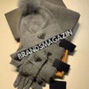 Комплект Prada (шапка + перчатки + шарф) BM46661992277
