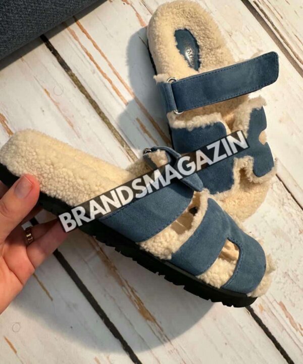 Шлепанцы Hermes BM46902337877 Шлепанцы Hermes BM46902337877