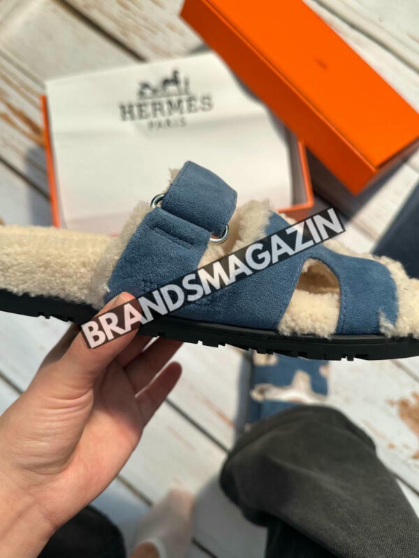 Шлепанцы Hermes BM46902337877 8