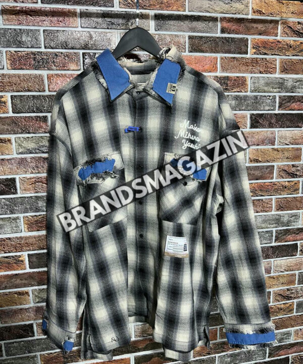 Рубашка Maison Mihara Yasuhiro BM7369577 Рубашка Maison Mihara Yasuhiro BM7369577