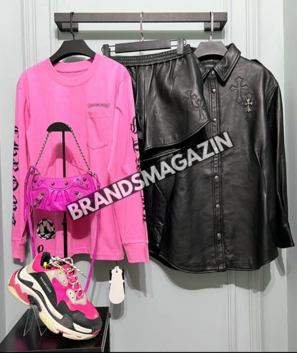 Лонгслив Chrome Hearts BM69158177