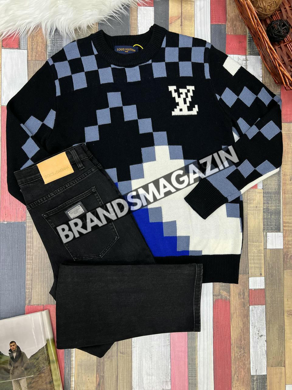 Свитер Louis Vuitton BM69279877 4 Свитер Louis Vuitton BM69279877 4