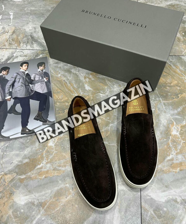 Слипоны Brunello Cucinelli BM72066077 Слипоны Brunello Cucinelli BM72066077