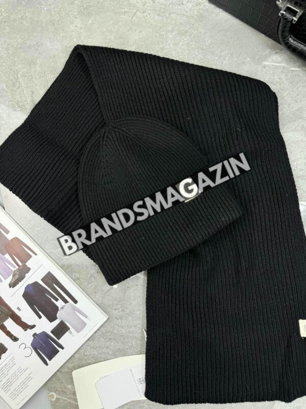 Комплект шапка и шарф Brunello Cucinelli BM47427392477 2