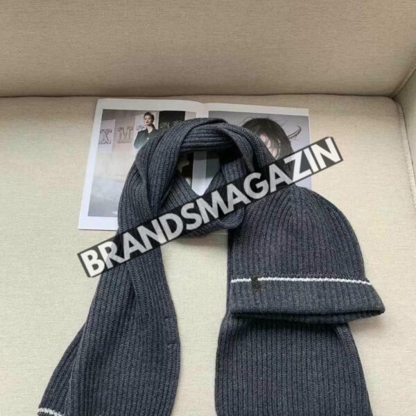 Комплект Brunello Cucinelli (шапка + шарф) BM45987221777