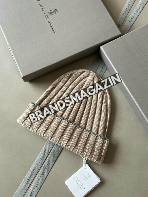 Комплект Brunello Cucinelli (шапка + шарф) BM46794648377 2