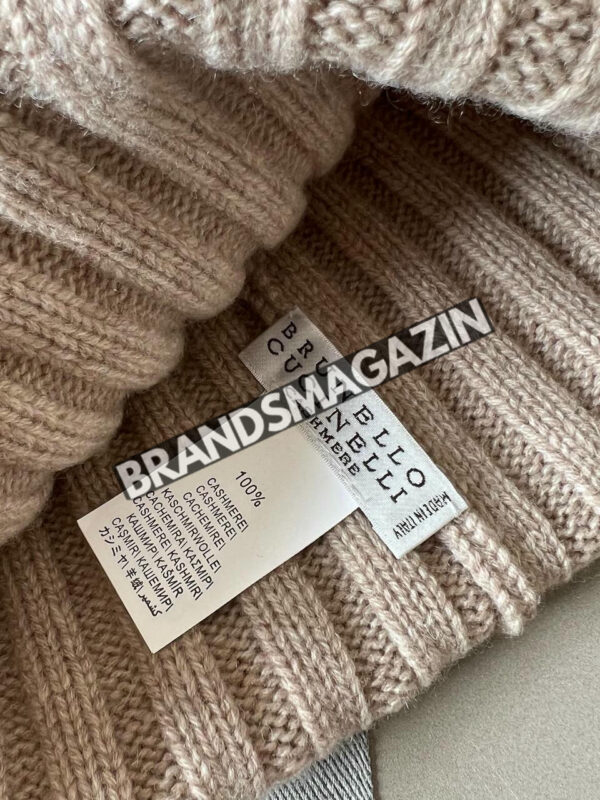 Комплект Brunello Cucinelli (шапка + шарф) BM46794648377 4