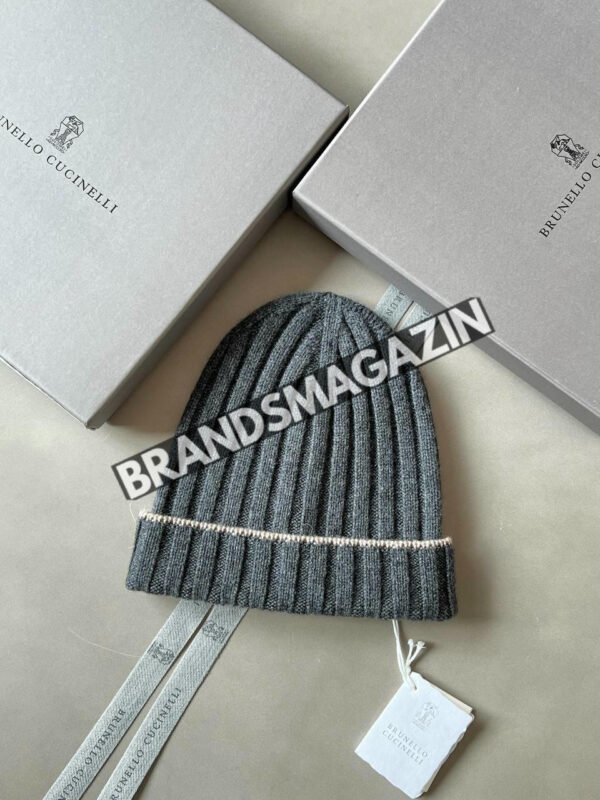 Комплект Brunello Cucinelli (шапка + шарф) BM46794673877 2