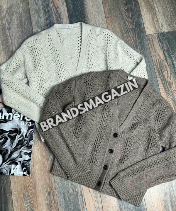 Кардиган Brunello Cucinelli BM47593416177 Кардиган Brunello Cucinelli BM47593416177