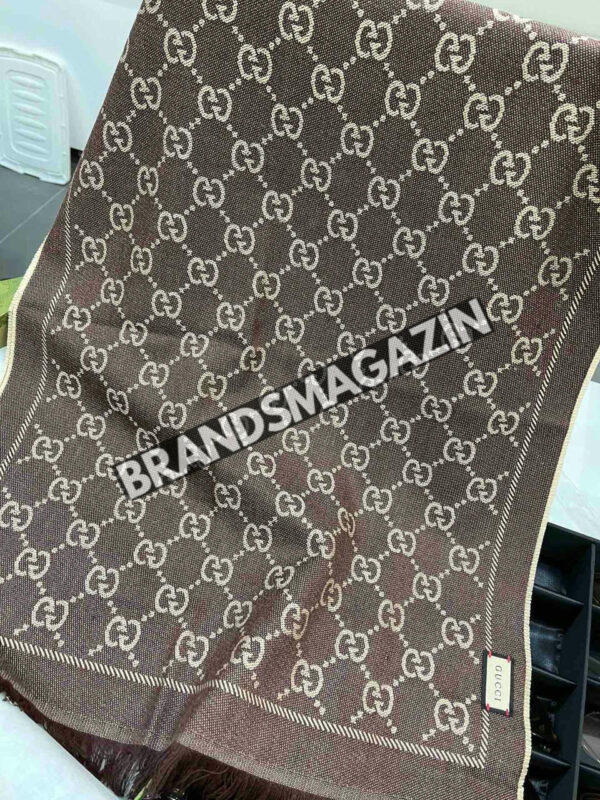 Шарф Gucci 48х180 см BM47450666877 4