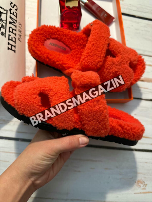 Шлепанцы Hermes BM46902380877 6
