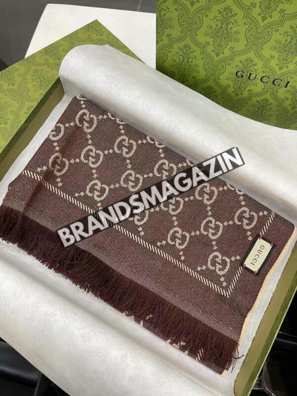 Шарф Gucci 48х180 см BM47450666877 2