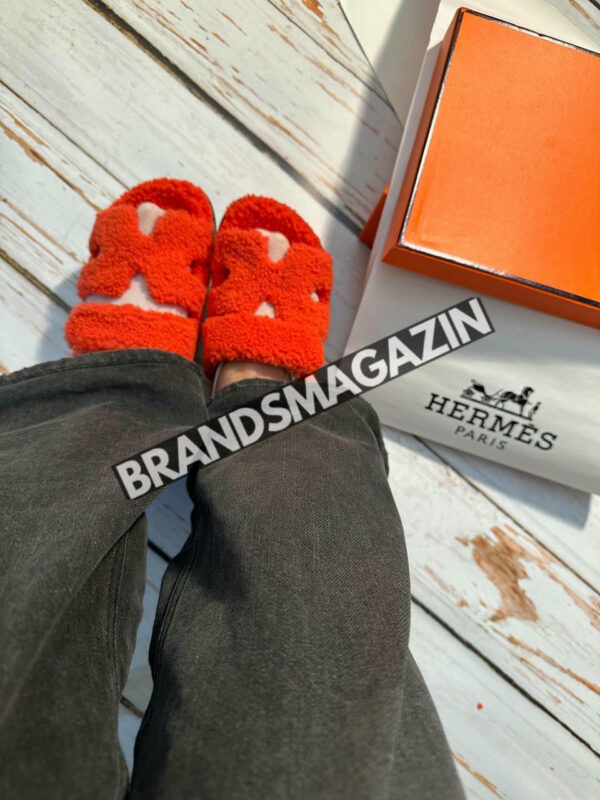 Шлепанцы Hermes BM46902380877 8