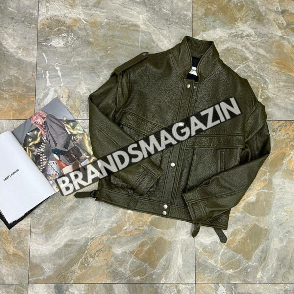 Кожаная куртка Yves Saint Laurent BM47311289777