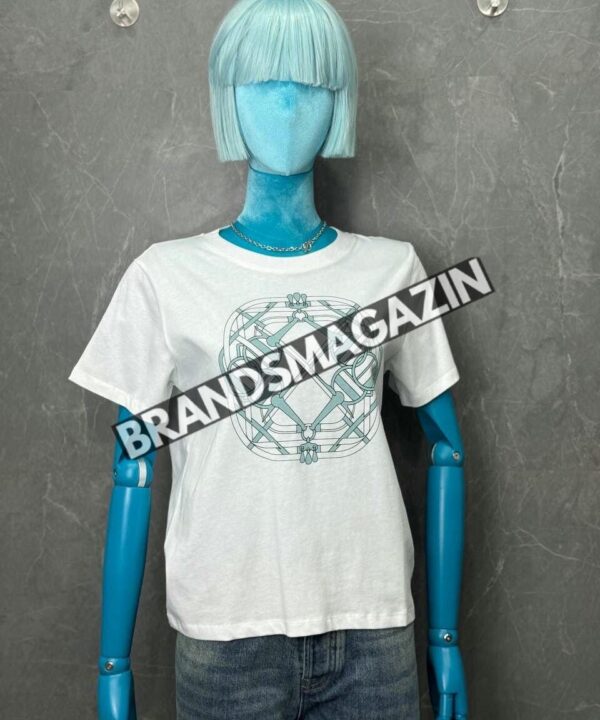 Футболка Hermes BM46385021577 Футболка Hermes BM46385021577