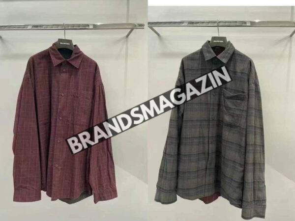 Двусторонняя рубашка Balenciaga BM46874080477