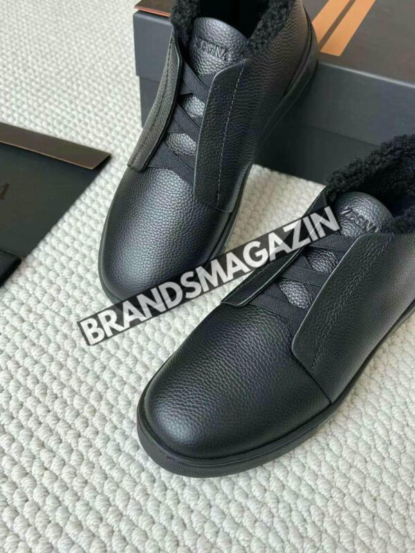 Высокие кеды Zegna BM46503523177 4