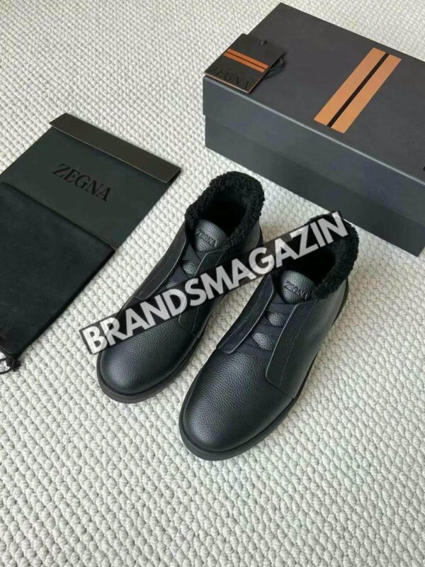 Высокие кеды Zegna BM46503523177 5