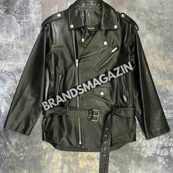 Кожаная куртка Balenciaga BM45805350377