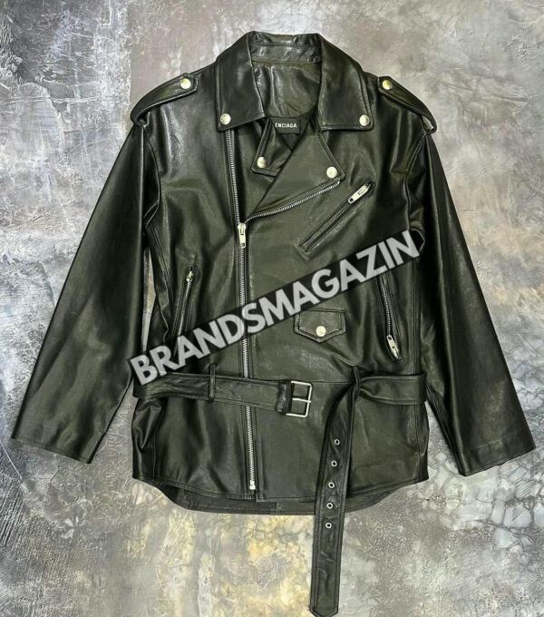 Кожаная куртка Balenciaga BM45805350377