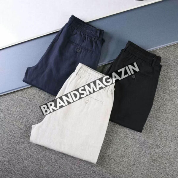 Льняные брюки Zegna BM71584777 2