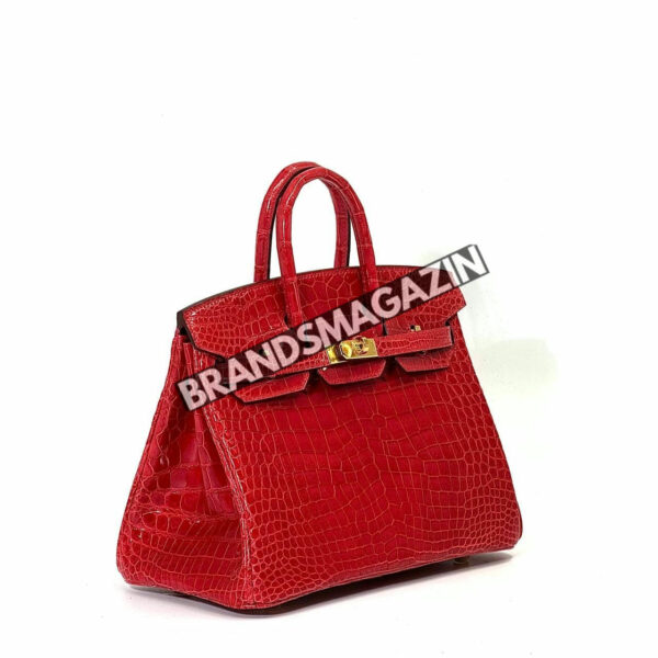 Сумка Hermes из кожи крокодила 25 см BM47058235677