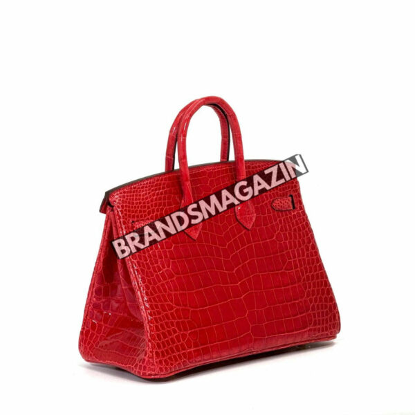 Сумка Hermes из кожи крокодила 25 см BM47058235677 2