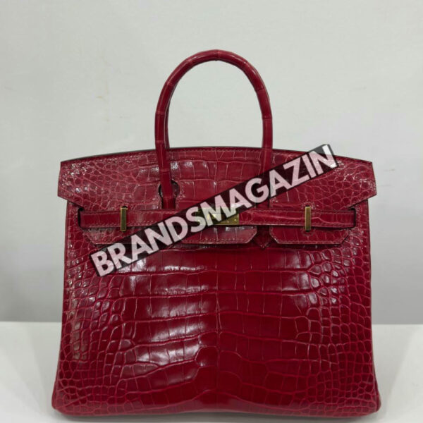 Сумка Hermes из кожи крокодила 25 см BM46622498577